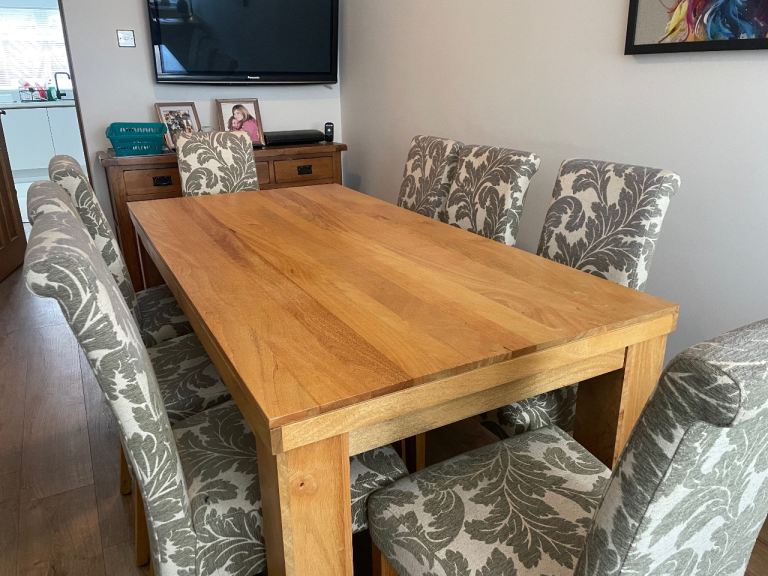 Oak furniture land Dining suite 