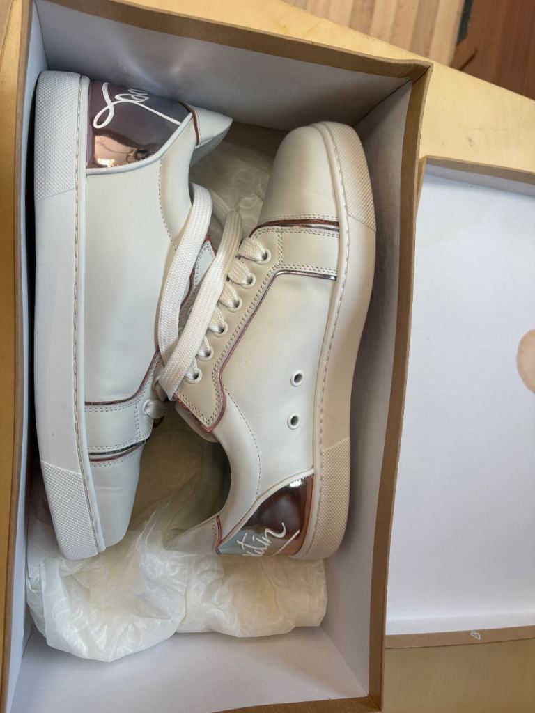 Christian Louboutin Pun Vibra Flat Trainers - Size 38.5, As Good As New