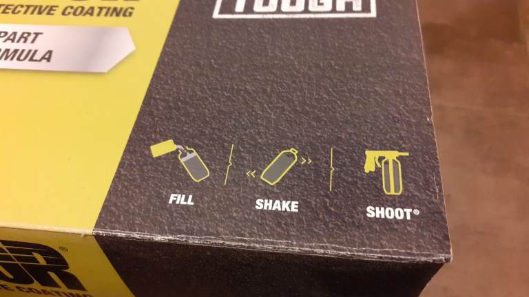 Raptor paint Kit. Plus underbodygun