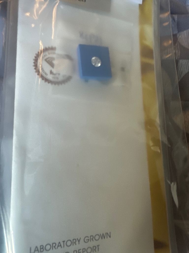 1ct lab grown diamond 