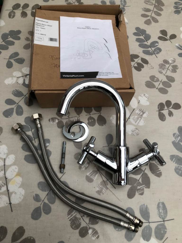 Mono Block Kitchen Mixer Tap Chrome 