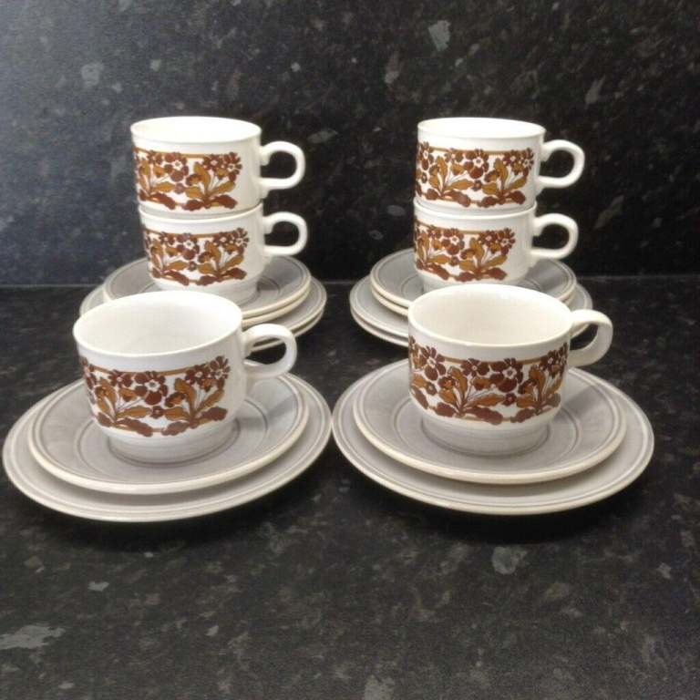 Kiln craft tea set
