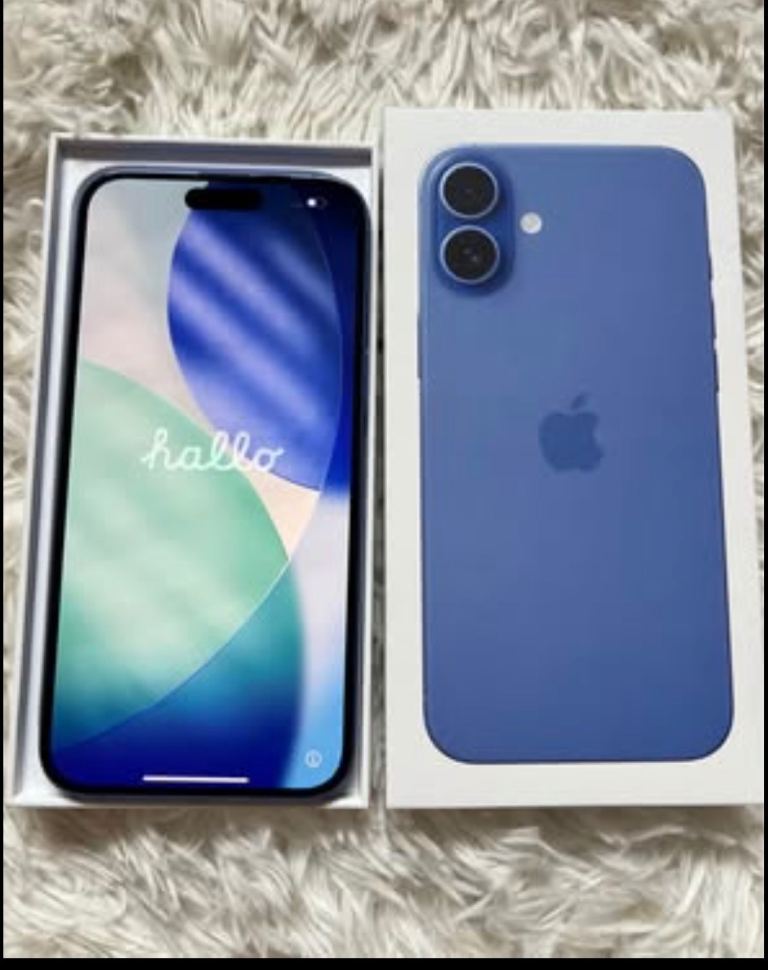 iPhone 16 Plus 256GB – Ultramarine (Blue) New – only opened and tested, not used