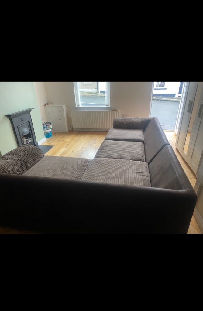 Right corner sofa