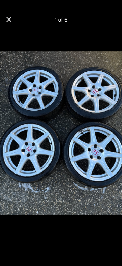 18” Honda type R alloys