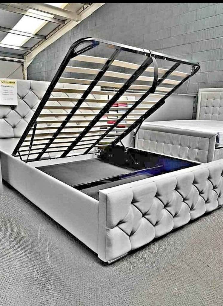 Brand New Luxury Divan Ottoman Beds Available, Single, Small Double, Double, King, Super king