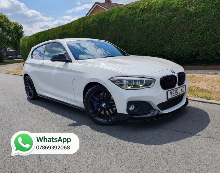 BMW 1 SERIES 2.0 125d M Sport 3-Door White Auto Diesel 2015