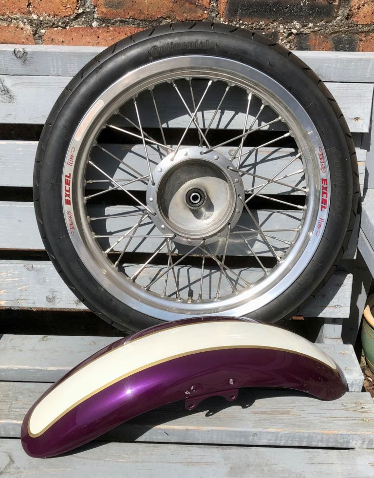 Custom/Project - Front Wheel & Mudguard 
