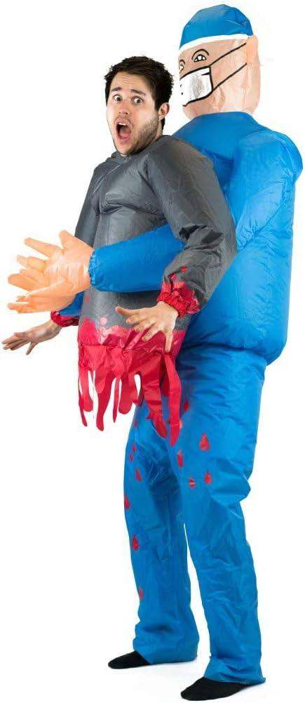Inflatable Surgeon Lift You Up Costume – Adult Size Funny Fancy Dress