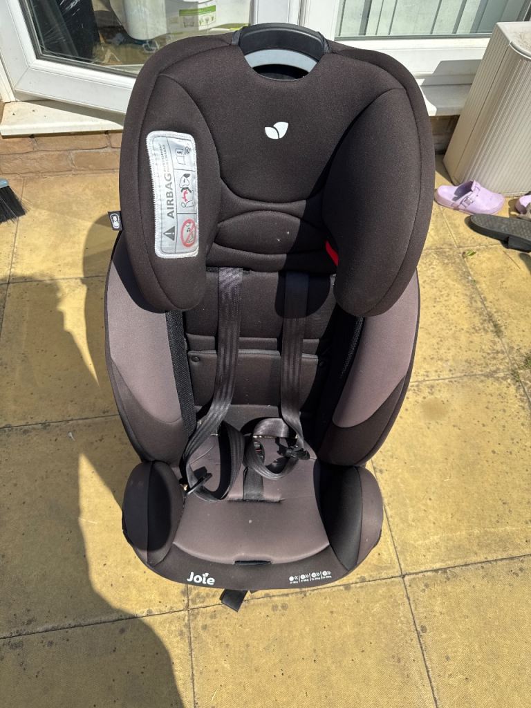 Joie Car Seat – Black/Grey, Good Condition