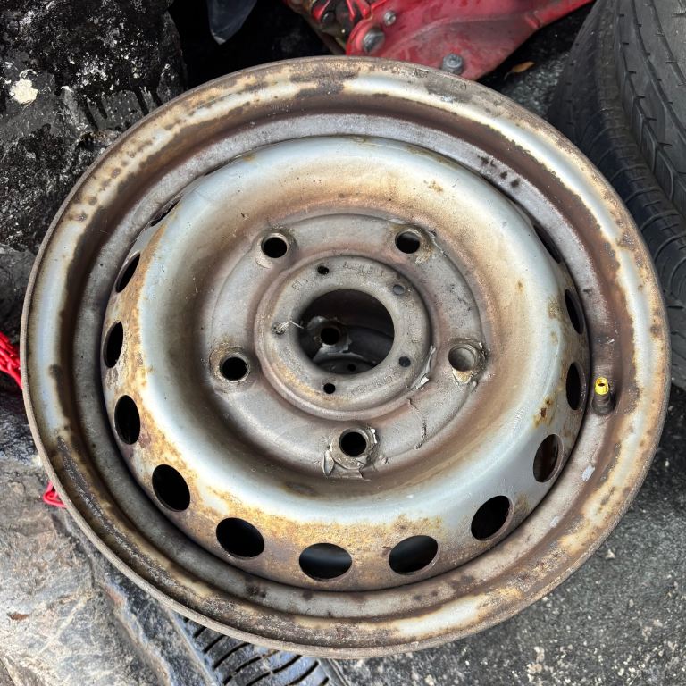 Set of 4 15” Used Original Ford Transit Custom Steels Wheels Spares Repairs Used