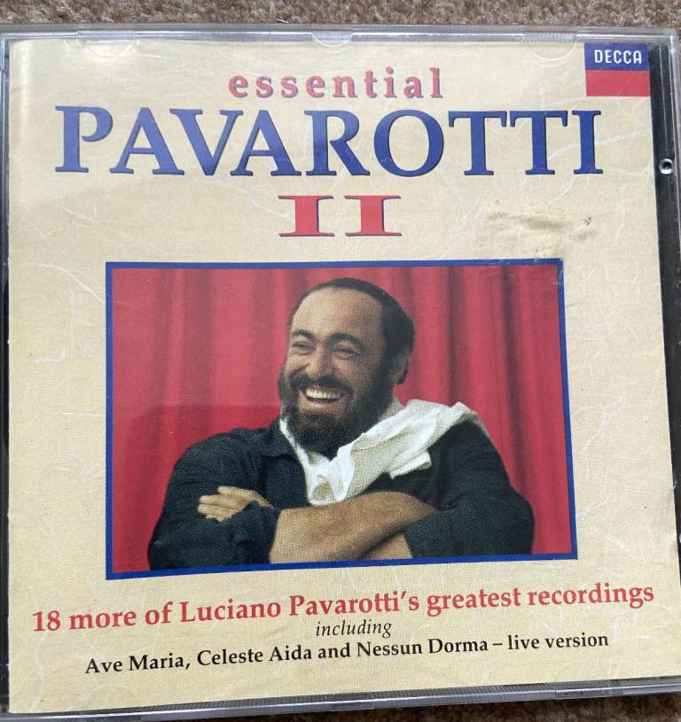 Essential Pavarotti II CD – Decca, Good Condition