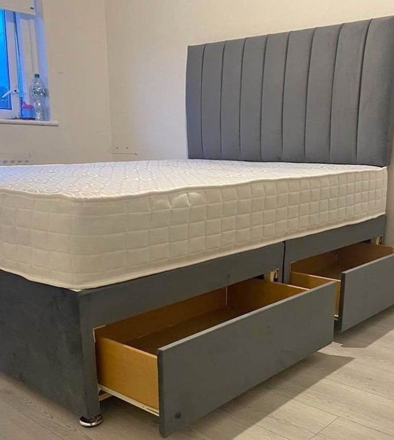 👑 Grand Sleep Experience Super King Size Divan Bed 🛋️ 2 or 4 Drawers | Cash on D | 10% Off **