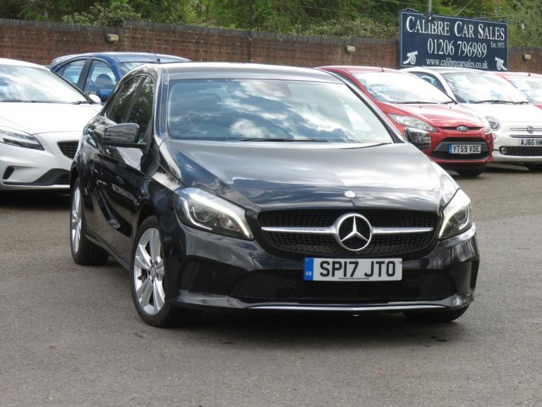2017 Mercedes-Benz A-Class A200d Sport Premium Nav 5dr Auto Black ULEZ HATCHBACK Diesel Automatic