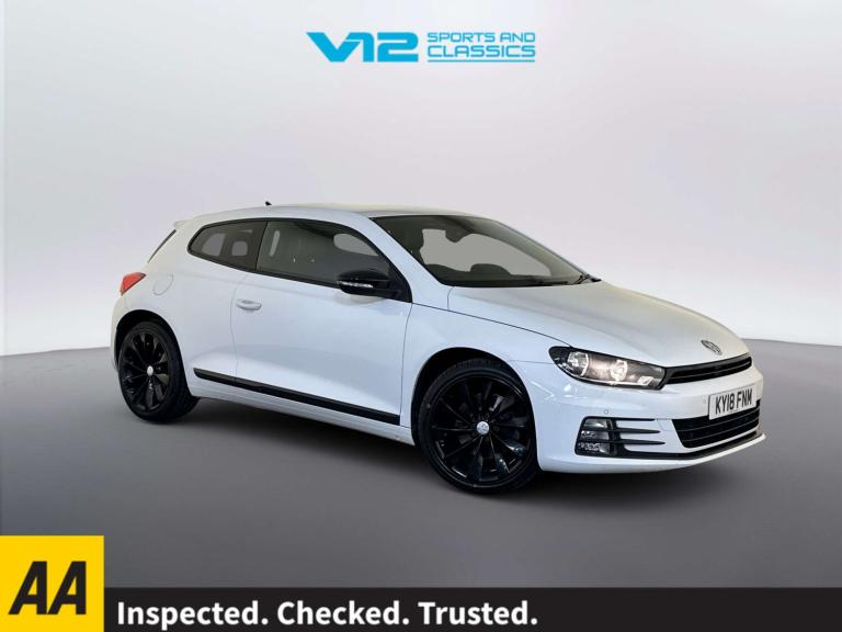 2018 Volkswagen Scirocco 2.0 TSI 180 BlueMotion Tech GT 3dr DSG COUPE PETROL Automatic
