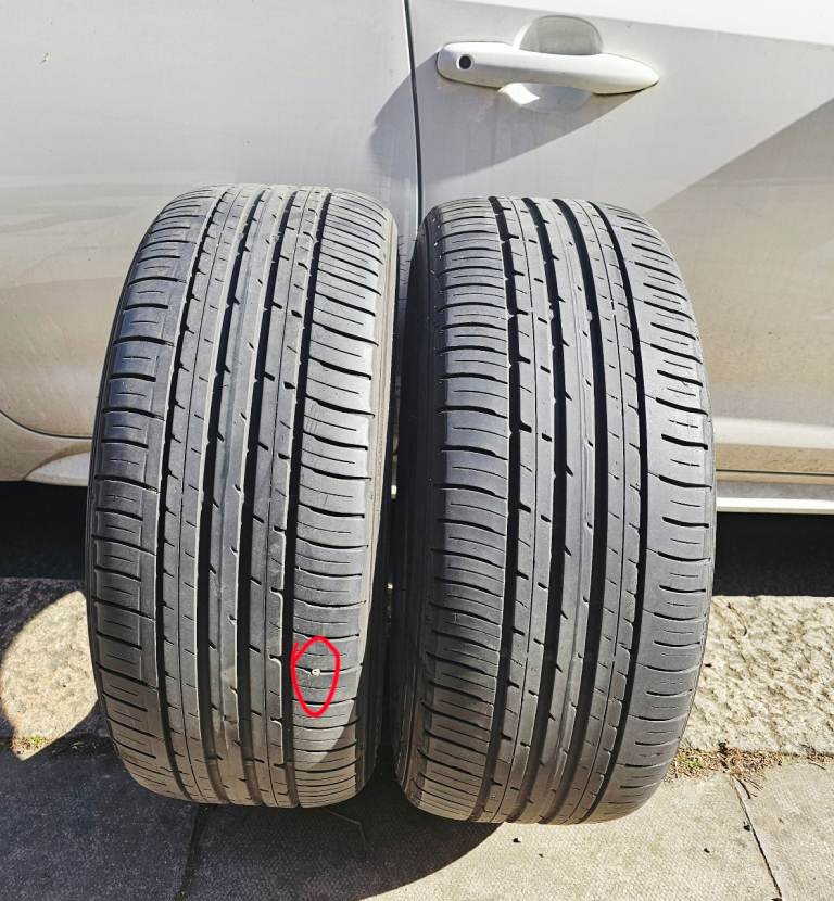 2x Falken Ziex Ze914B 225 45 R17 91W 6mm Tread Summer DOT 4120
