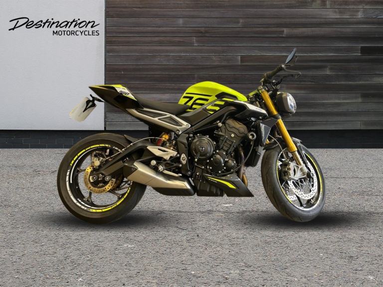 2023 Triumph Street Triple 765 MOTO2 EDITION Petrol yellow 6 Speed