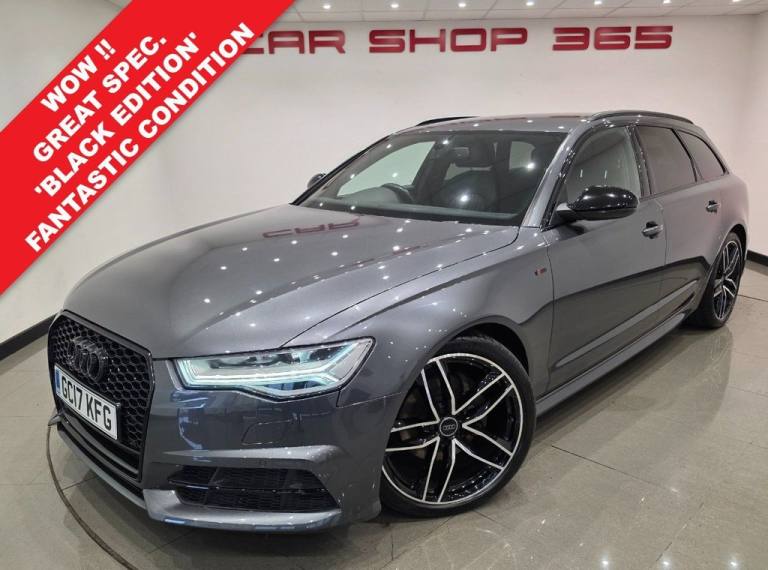 2017 17 AUDI A6 AVANT 2.0 TDI ULTRA BLACK EDITION ESTATE S TRONIC EURO 6 190 PS