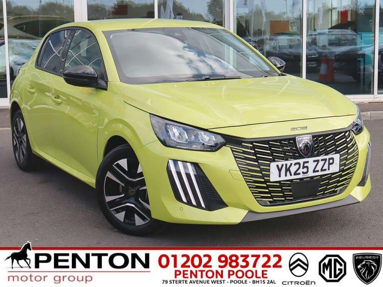 2025 Peugeot 208 1.2 PureTech 100 Allure 5dr HATCHBACK PETROL Manual