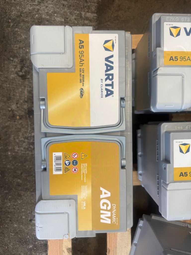 Unused Varta Batteries 850A/920A