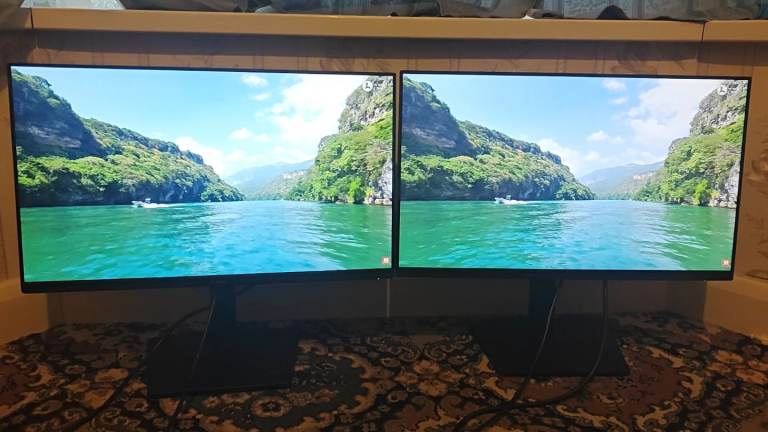 2* Dell 24" Full HD Monitors 
