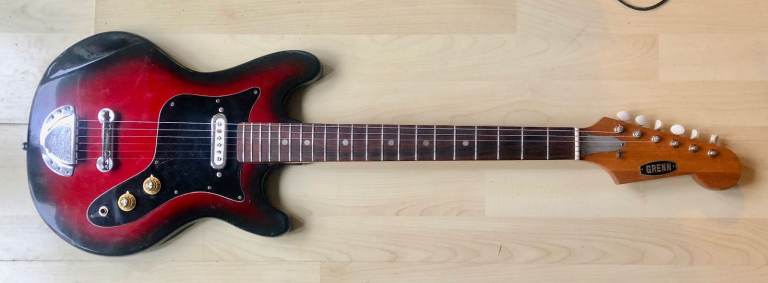 TEISCO / KAWAI MADE VINTAGE JAPANESE GUITAR FROM THE 60S/70S BRANDED GRENN. MAC DeMARCO