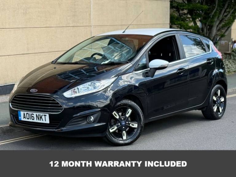 2016 Ford Fiesta 1.0T EcoBoost Zetec Black Edition Hatchback 5dr Petrol Manual Euro 6 (s/s)  Hatc...