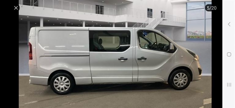 image for 2017 Vauxhall Vivaro L2H1 2900 SPORTIVE CDTI CREWCAB 6 SEATER * NO VAT* Crew Van Diesel Manual