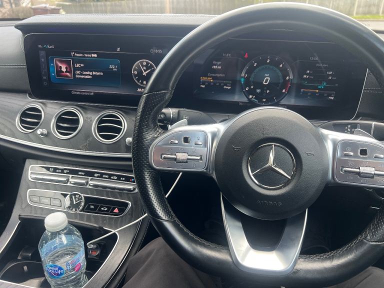 E220d AMG LINE 2019 black pco ready
