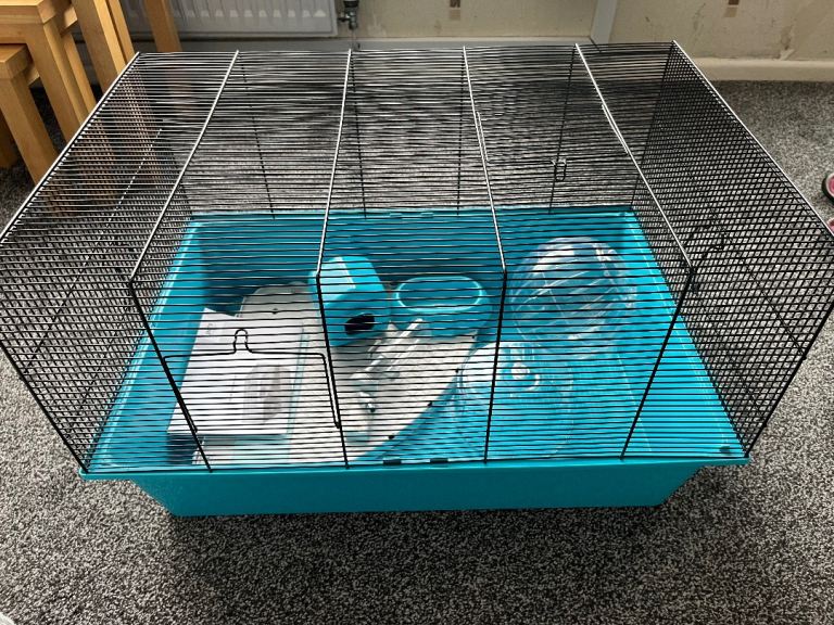 Hamster cage and accessories 