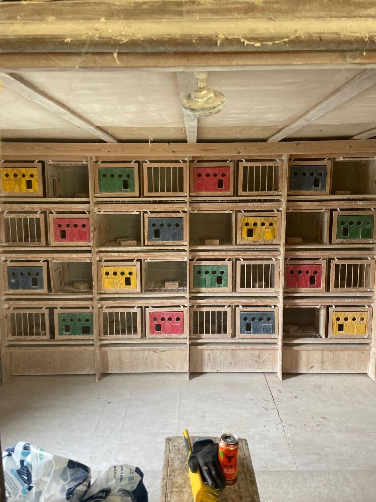 Hermes widowhood pigeon boxes