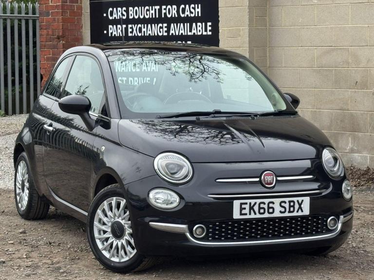 2016 Fiat 500 1.2 Lounge 3dr HATCHBACK PETROL Manual
