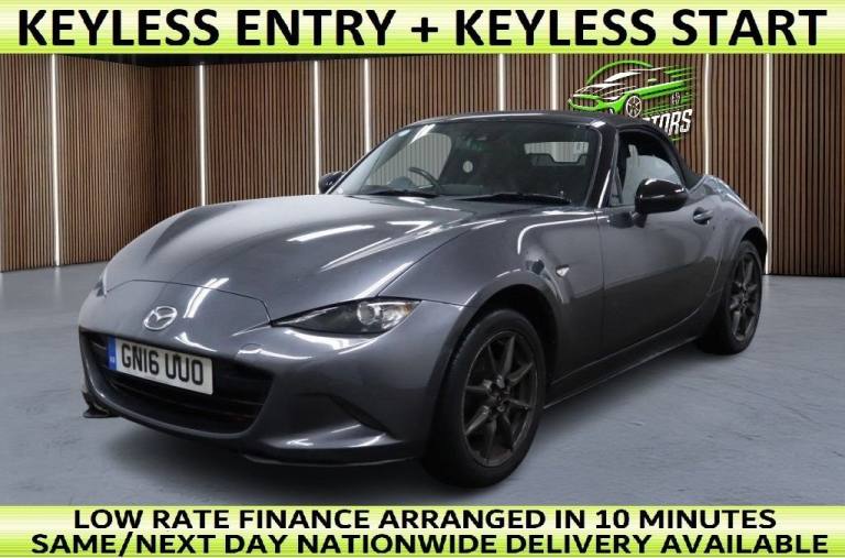 2016 16 MAZDA MX-5 1.5 SKYACTIV-G SPORT NAV CONVERTIBLE 2DR PETROL MANUAL EURO 6