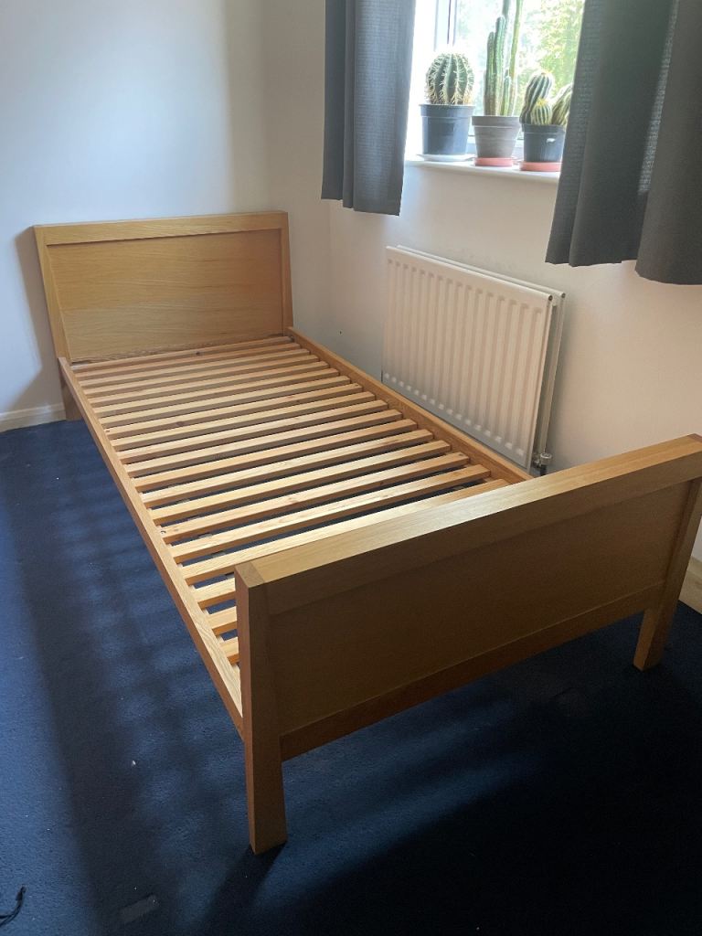 image for Habitat Euro Size Single Oak Bed