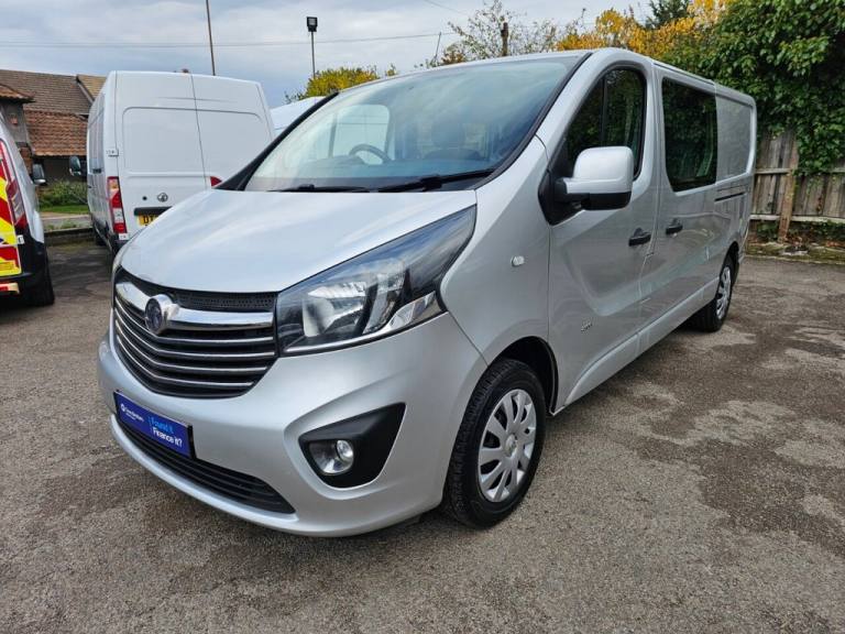 2017 Vauxhall Vivaro 2900 1.6CDTI BiTurbo 125PS Sportive H1 D/Cab PANEL VAN DIESEL Manual