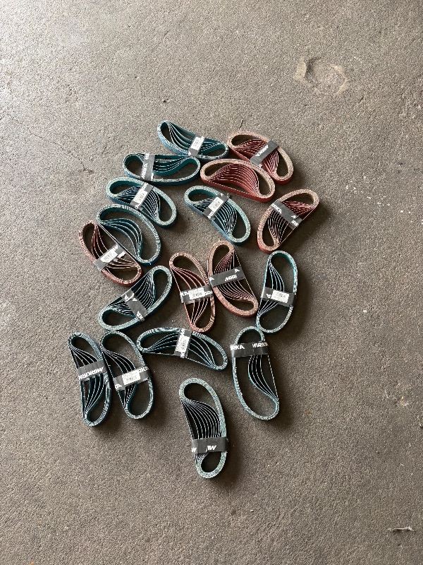 New Mirka Sanding Belts for File Sanders – Mixed Grits, 20x520mm