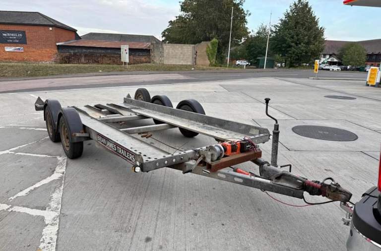 Brain james car trailer electric which 
