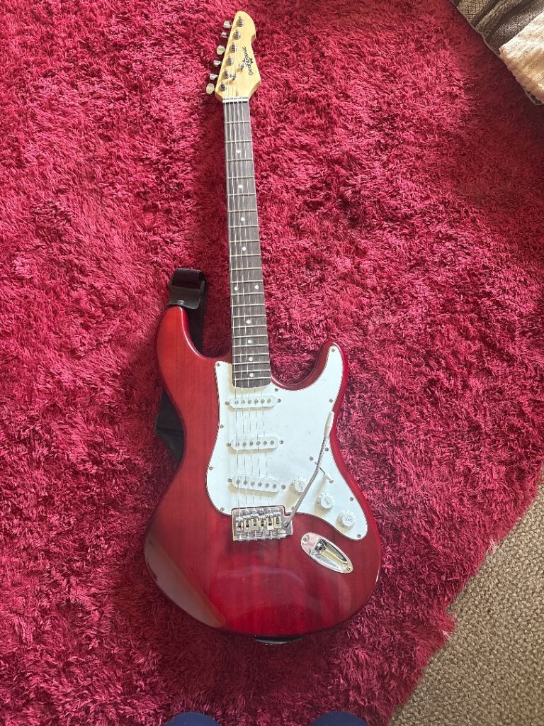 Red Electric Guitar