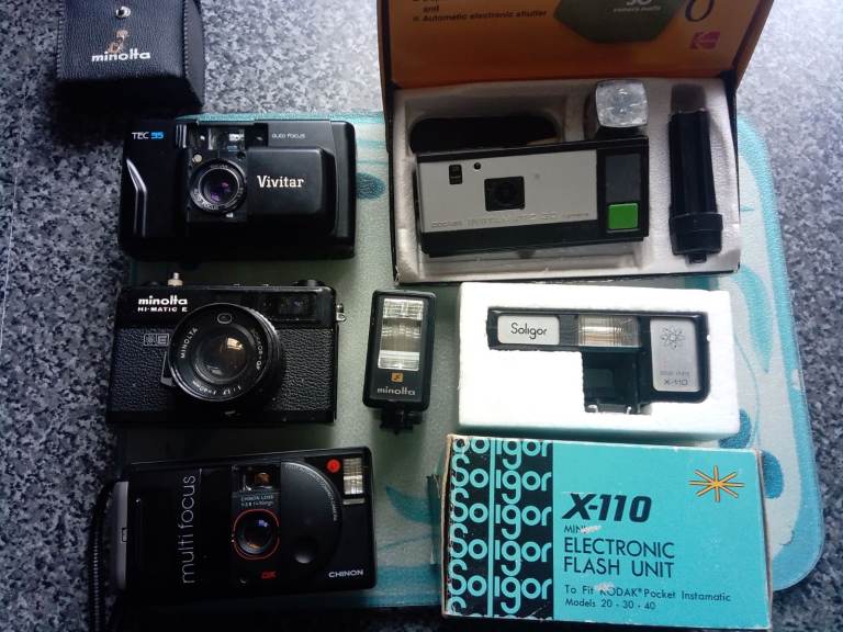 Vintage cameras 