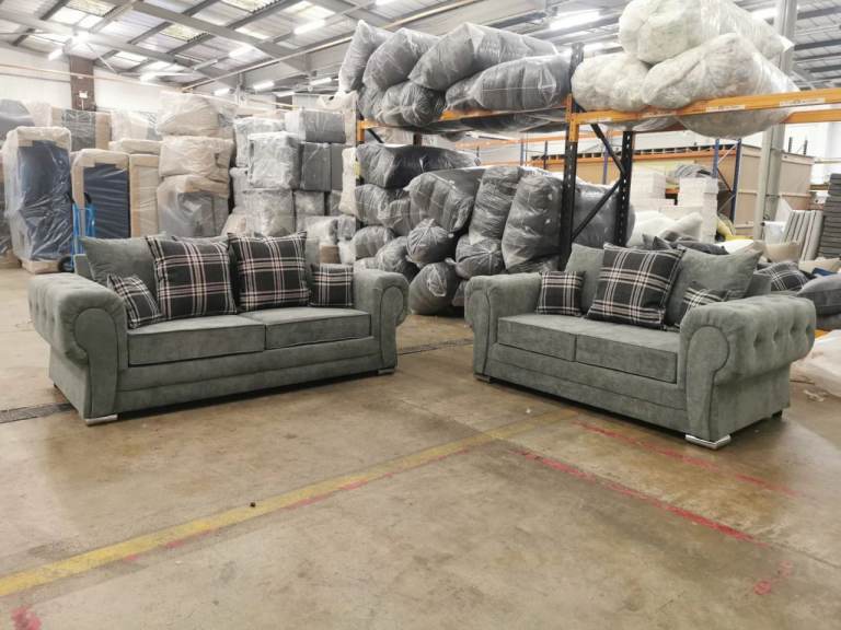FREE DELIVERY Verona 3+2 Seater Sofa & Corner Sofa Available IN STOCK Order Now Get Delivery ASAP