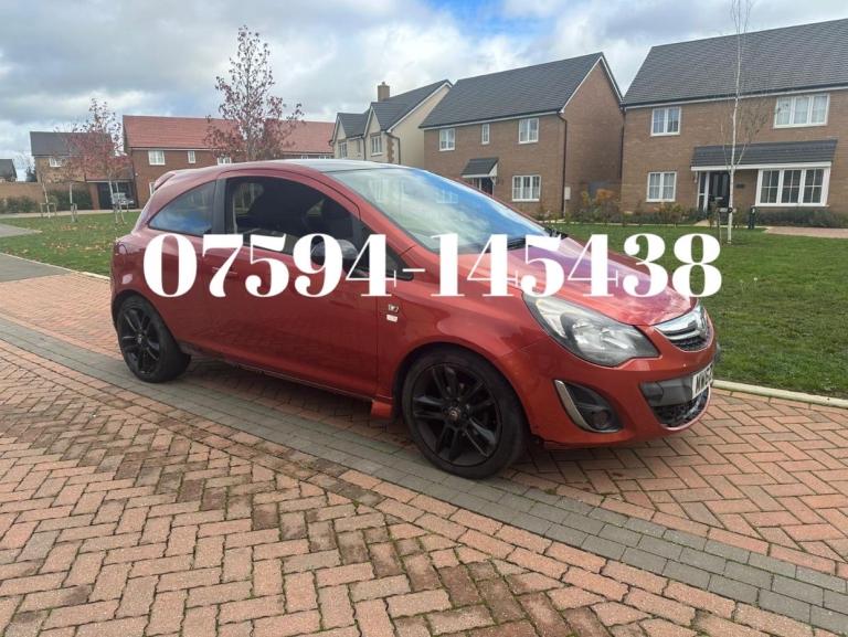 VAUXHALL CORSA LIMITED EDITION 2013 62 PLATE 1.2 LONG MOT DRIVE AWAY 🔥🔥🔥☎️☎️☎️