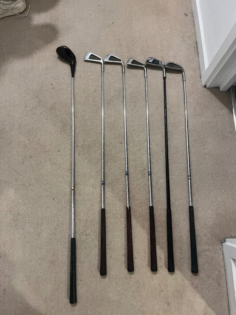 image for Collection of golf clubs