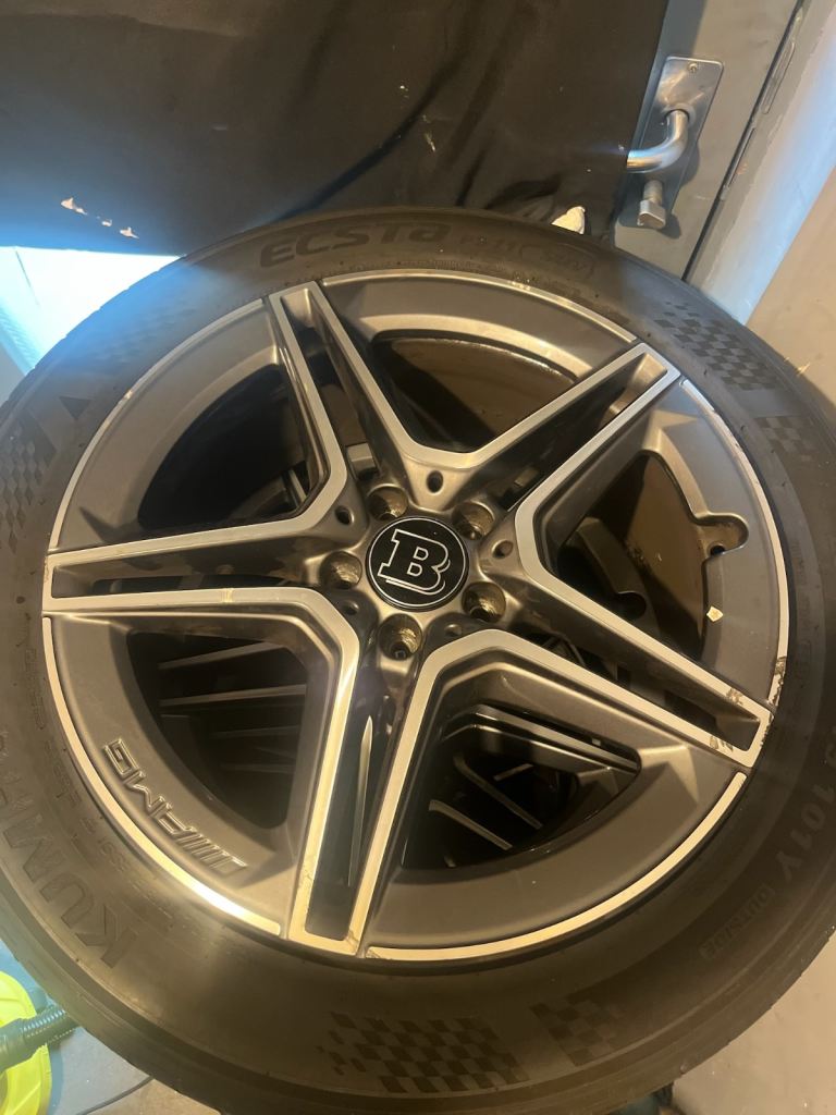 Mercedes AMG full set rims 