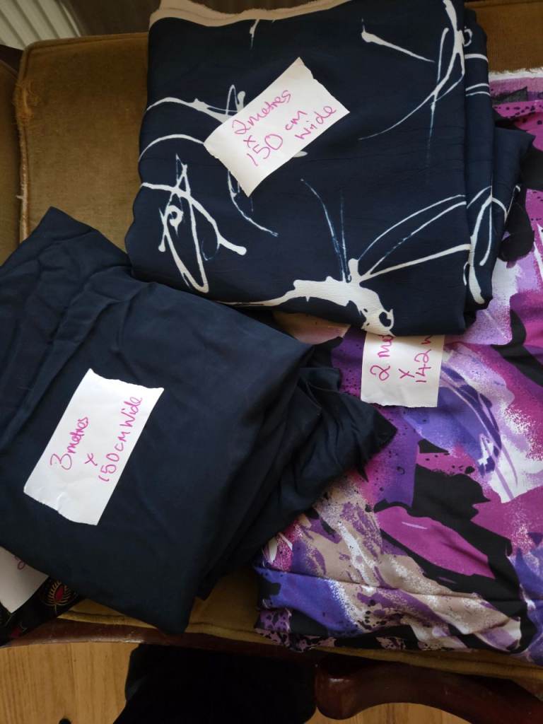 Fabric bundle dressmaking 