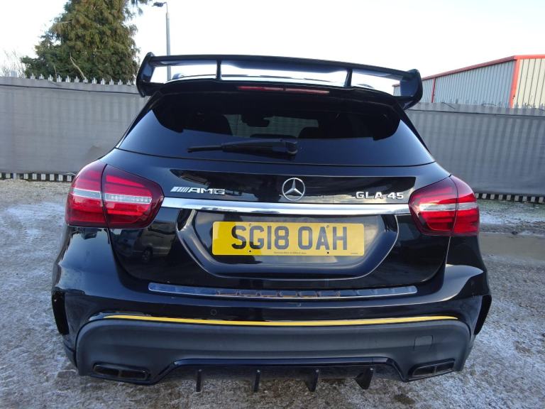 2018 18 REG MERCEDES BENZ AMG GLA 45 YELLOW NIGHT EDITION AUTO DAMAGED SALVAGE