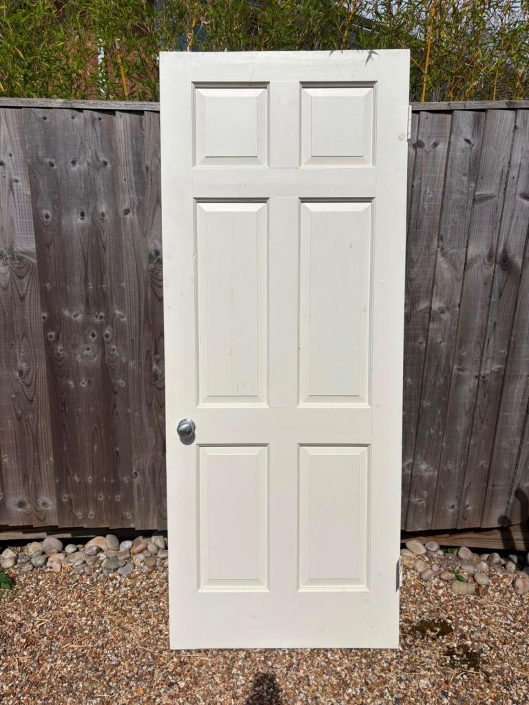 6 x Victorian-Style, Solid Wood Doors  in Good Condition