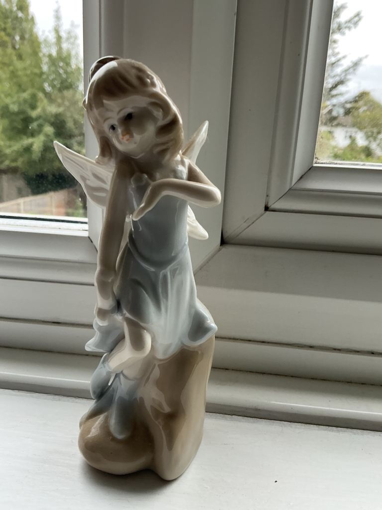 image for Porcelain fairy ornament