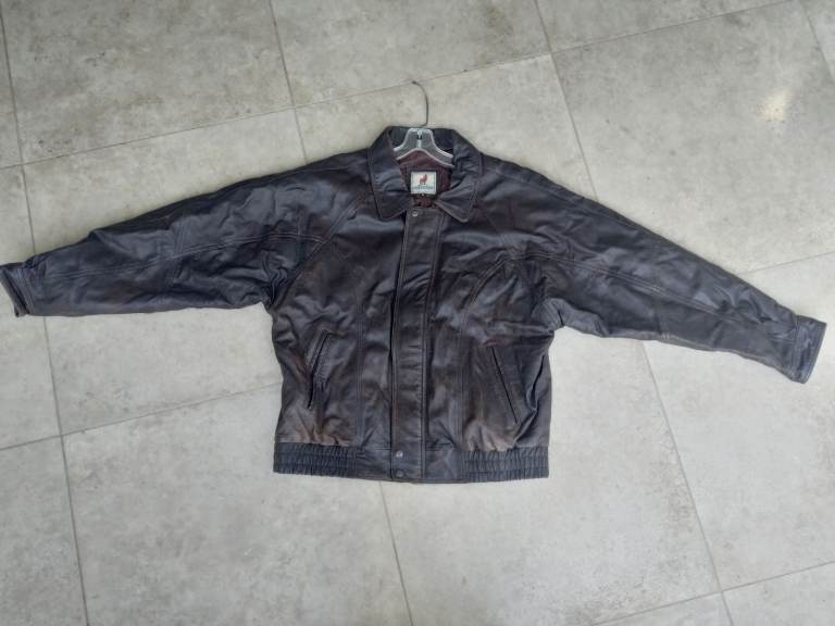 image for Ruggadier Leather Flight Jacket