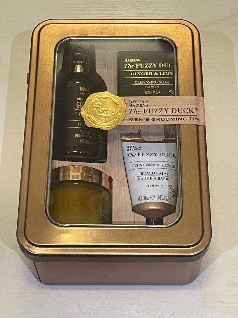 Men's Beard Kit - Baylis & Harding Fuzzy Duck Men's Ginger & Lime Gift Set