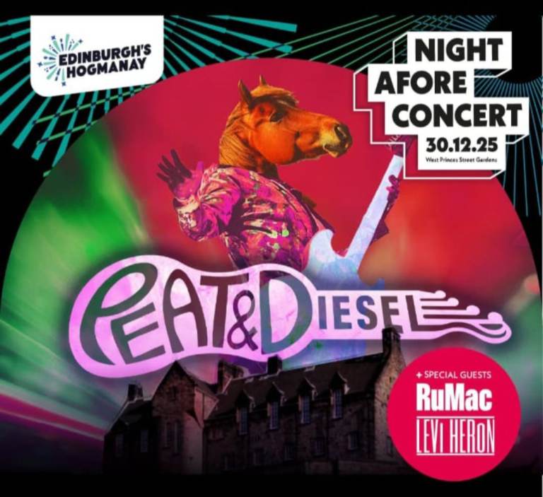 Peat and Diesel, Night Afore Concert. 2 tickets £35 each